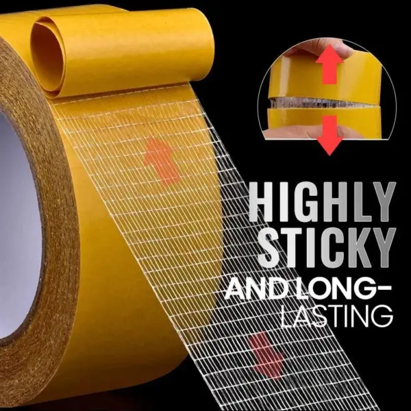 ⁦رول لاصق 5 متر ( متعدد الاستخدام ) – Sticky Tape⁩ - الصورة ⁦2⁩